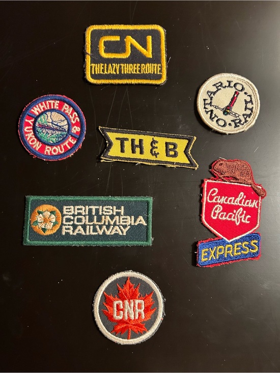 Other - Vintage Railway Patch Lot